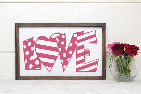 Love SVG | Valentine's Day SVG SVG B Renee Design 