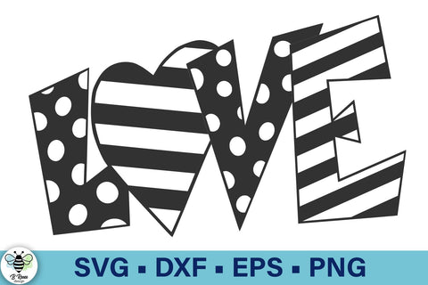 Love SVG | Valentine's Day SVG SVG B Renee Design 