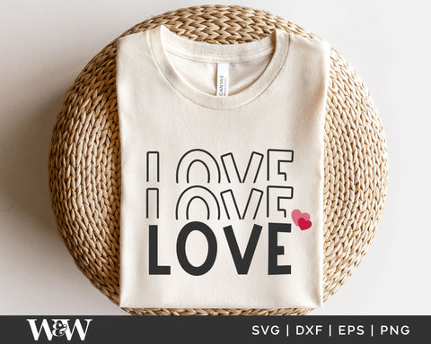 Love SVG | Valentine's Day SVG SVG Wood And Walt 