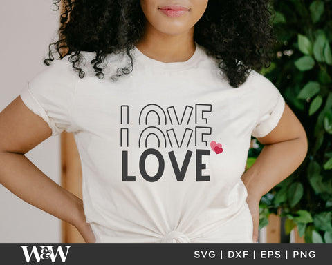 Love SVG | Valentine's Day SVG SVG Wood And Walt 