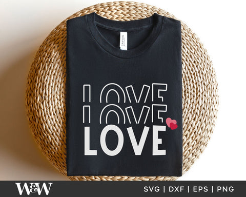 Love SVG | Valentine's Day SVG SVG Wood And Walt 