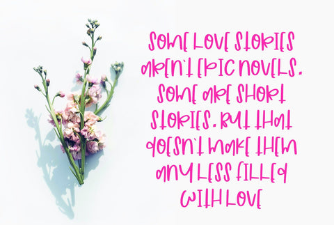 Love Sweet Font goodigital_13 