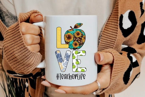 Love Teacher Life Sublimation Sublimation Jagonath Roy 