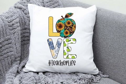 Love Teacher Life Sublimation Sublimation Jagonath Roy 