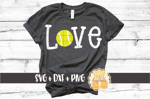 Love - Tennis SVG PNG DXF Cut Files SVG Cheese Toast Digitals 