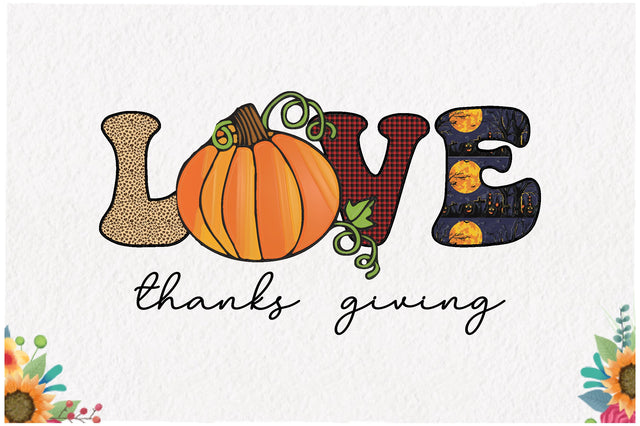 Love Thanksgiving Sublimation Sublimation Jagonath Roy 