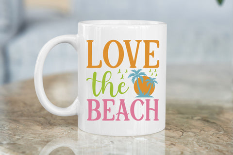 Love the beach SVG SVG Regulrcrative 