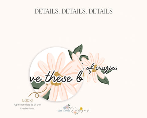 Love These Crazies SVG SVG Aja Nicole Designs 
