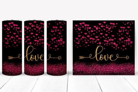 Love Tumbler PNG I Valentines Day Sublimation 20 Oz Tumbler Sublimation Happy Printables Club 