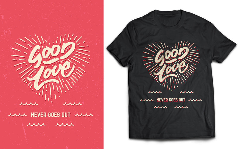 Love Typography T-Shirt Design SVG naemmiah021 