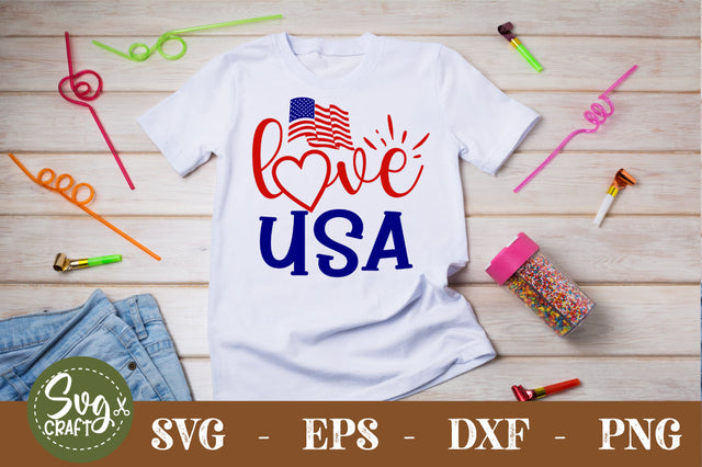 love USA SVG cut file SVG Svgcraft 