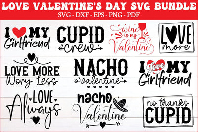 Love Valentine's Day Svg Bundle SVG designstore 