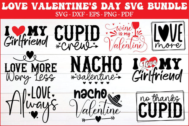 Love Valentine's Day Svg Bundle SVG designstore 