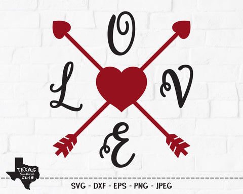 Love | Valentines SVG SVG Texas Southern Cuts 