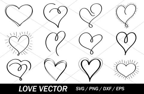 Love Vector Bundle, Black Love Vector SVG MD mominul islam 