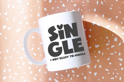 Love Vibes - Cute Block Font Font KA Designs 