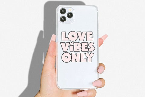 Love Vibes - Cute Block Font Font KA Designs 