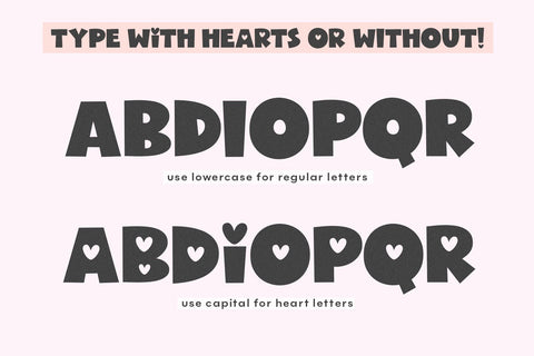 Love Vibes - Cute Block Font Font KA Designs 