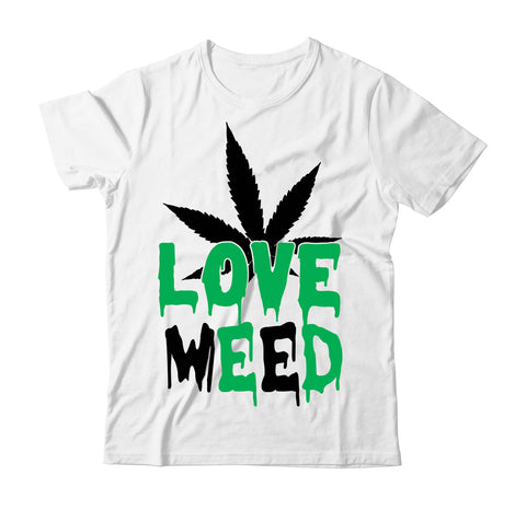 Love Weed SVG Cut File SVG BlackCatsMedia 