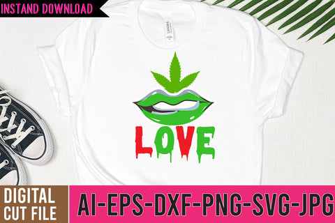 Love Weed SVG Design,Weed SVG Quotes, Weed SVG Bundle, Weed SVG Design,Cannabis SVG Design, Weed SVG | Canna SVG BlackCatsMedia 