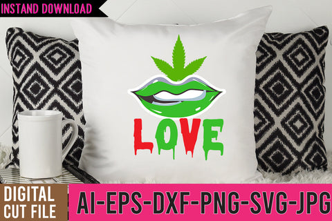Love Weed SVG Design,Weed SVG Quotes, Weed SVG Bundle, Weed SVG Design,Cannabis SVG Design, Weed SVG | Canna SVG BlackCatsMedia 