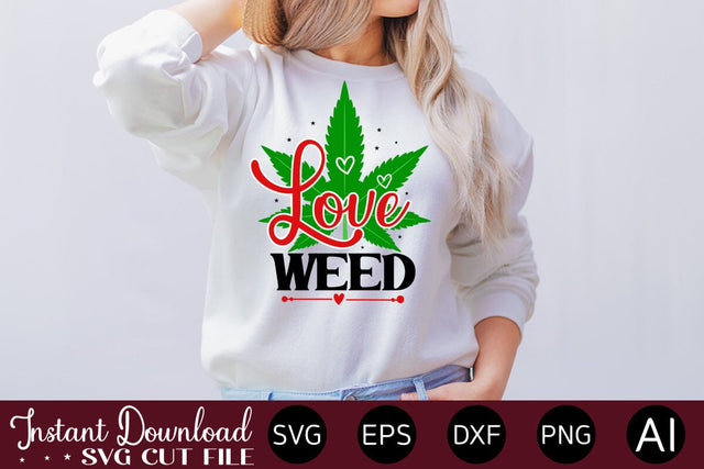 Love Weed SVG SVG designmaster24 