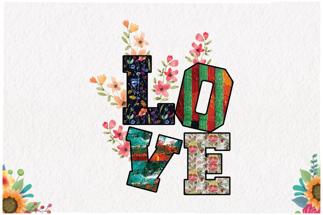 Love Wildflowers Sublimation Sublimation Jagonath Roy 
