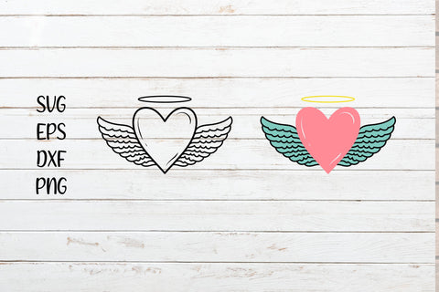 Love wing svg, Love wing clipart SVG SmmrDesign 