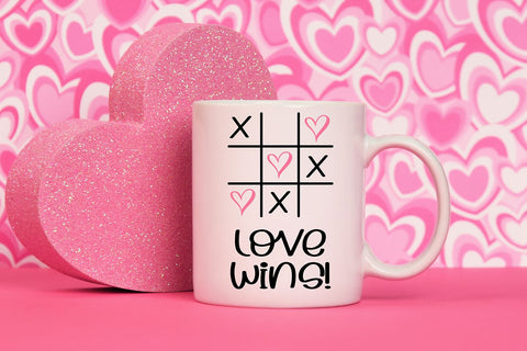 Love Wins Valentine's Day SVG SVG B Renee Design 