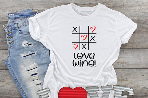 Love Wins Valentine's Day SVG SVG B Renee Design 