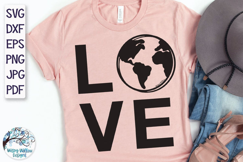 Love with Earth SVG SVG Wispy Willow Designs 
