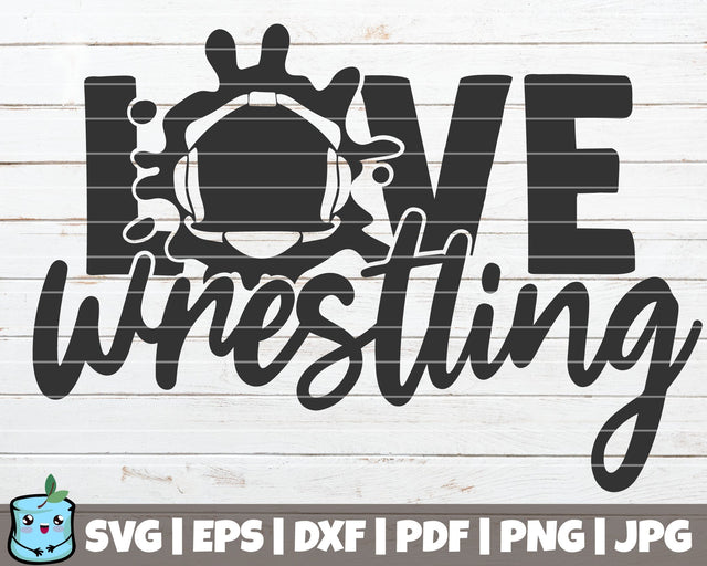 Love Wrestling SVG MintyMarshmallows 