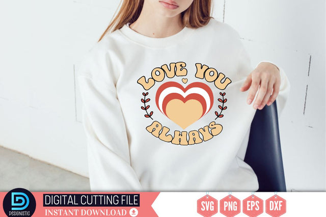 love you always SVG SVG DESIGNISTIC 