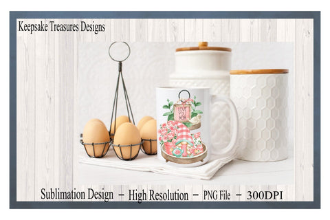 Love You Mom Gnome Tiered Tray, Happy Mother's Day, PNG Sublimation Design, Digital Download, Mother's Day PNG Sublimation Keepsake Treasures Designs LLC. 