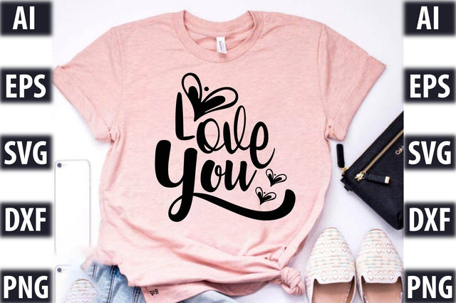 Love You SVG SVGista 
