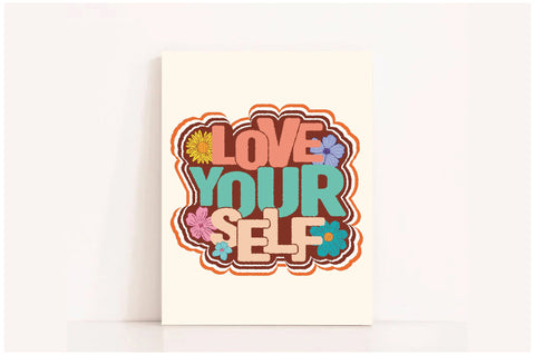 Love Your Self, Inspirational Quotes Sublimation Sublimation Jagonath Roy 