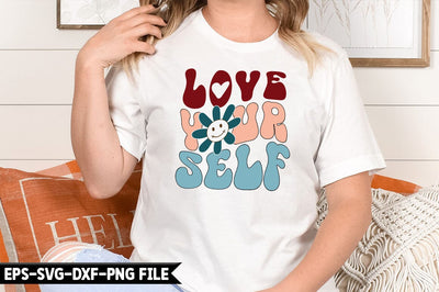 Love your self Retro SVG SVG CraftingStudio 
