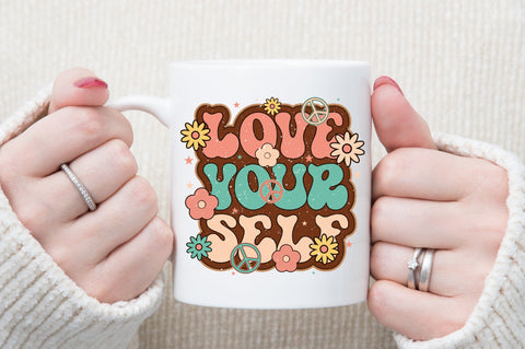 Love Yourself Sublimation,Inspirational PNG Sublimation designartist 