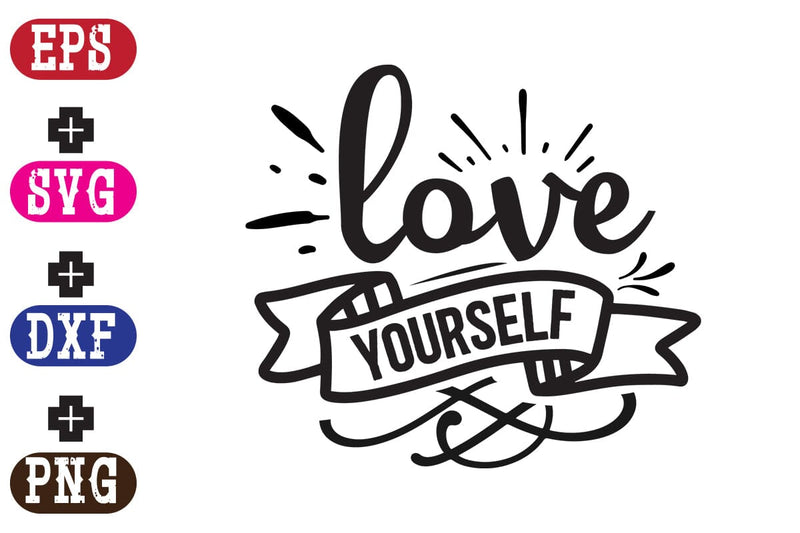 Love yourself SVG Nurstore 