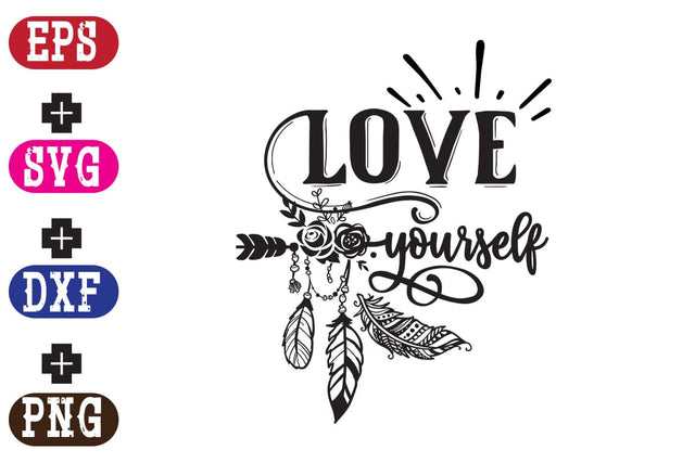 Love yourself SVG Nurstore 