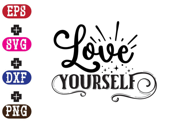 Love yourself SVG Nurstore 