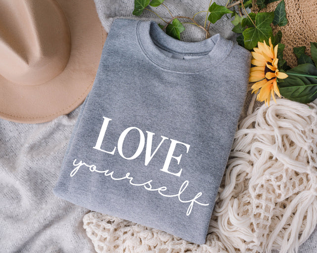 Love Yourself SVG, Self Love SVG, Motivational Svg, Self Love Club Svg, Body Positive Svg, Inspirational Svg, Positive Svg, svg for shirt SVG Fauz 