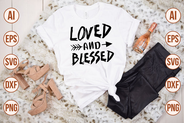 Loved and blessed-svg SVG nirmal108roy 