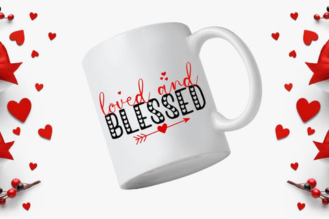 Loved and blessed SVG SVG Regulrcrative 