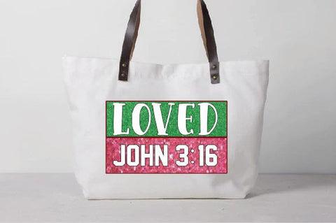 Loved John 3:16 SVG Creativeart88 