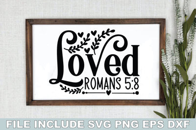 Loved Romans SVG Ariyan 