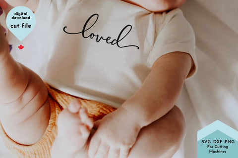 Loved SVG Cut File SVG Lettershapes 