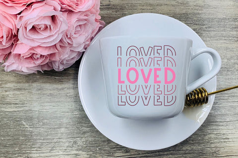 Loved Valentine's Day SVG SVG B Renee Design 