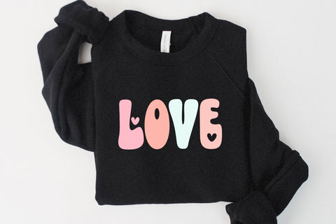 Lovedays - Retro Valentine's Day Font Font KA Designs 