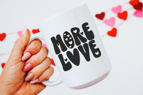 Lovedays - Retro Valentine's Day Font Font KA Designs 